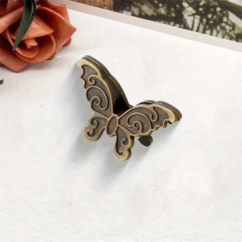 Vintage Butterfly Metal Clip for Journals