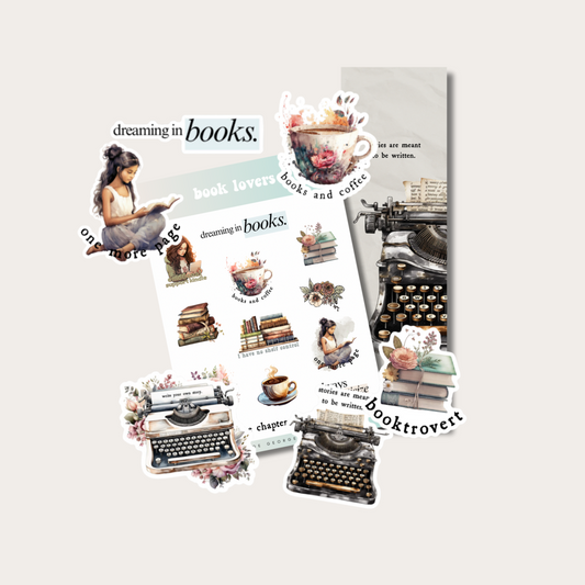 Book Lover's Sticker Bundle