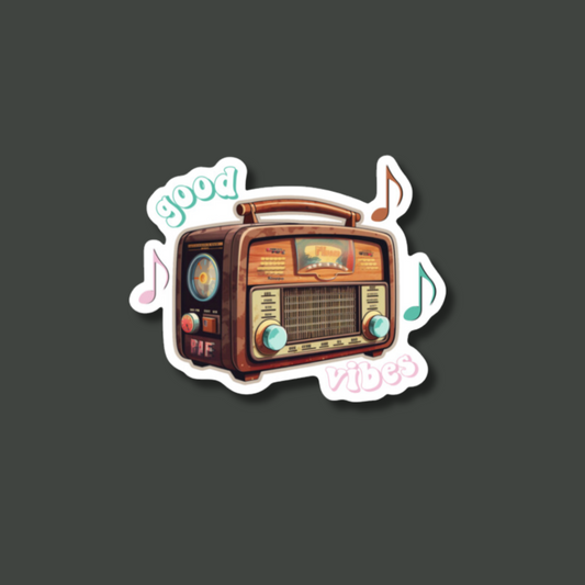 Good Vibes Single Sticker