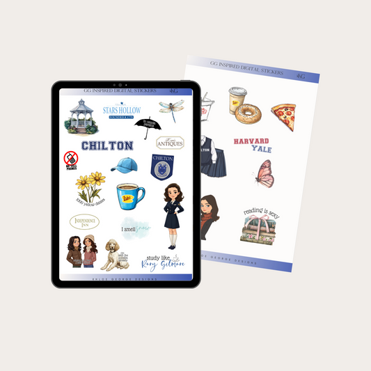 Gilmore Girls Digital Stickers