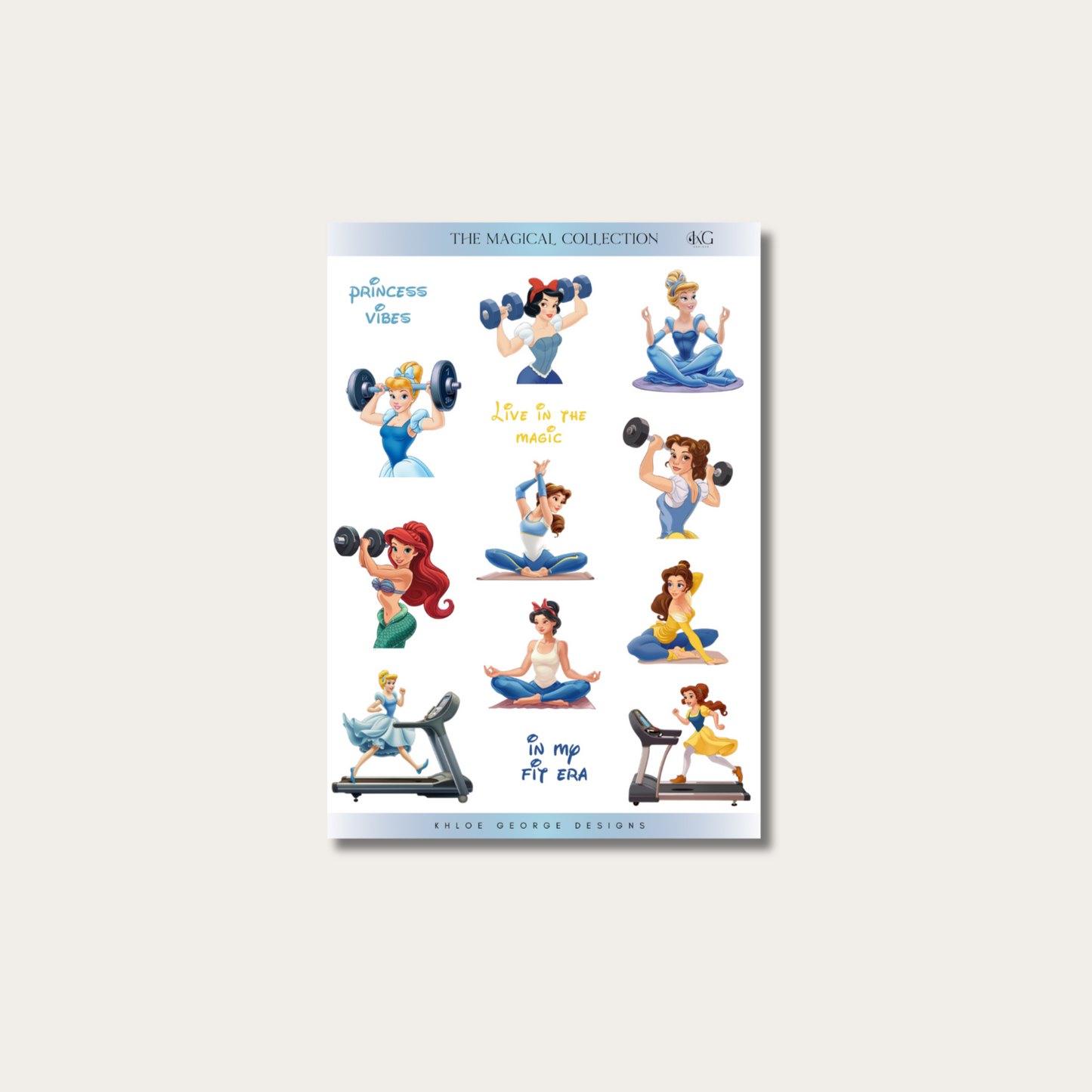 Magical & FIt Sticker Sheet