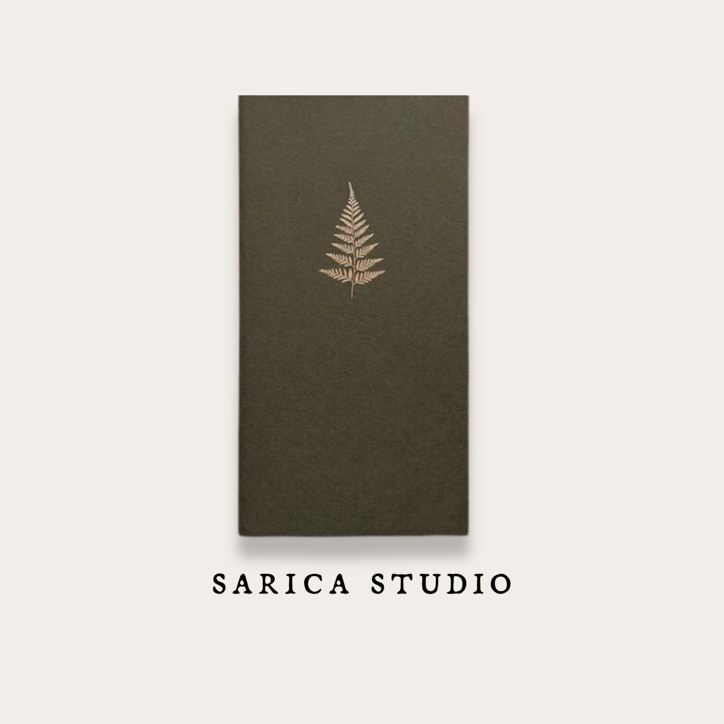 Fern Notebook (Standard TN Size) - Sarica Studio