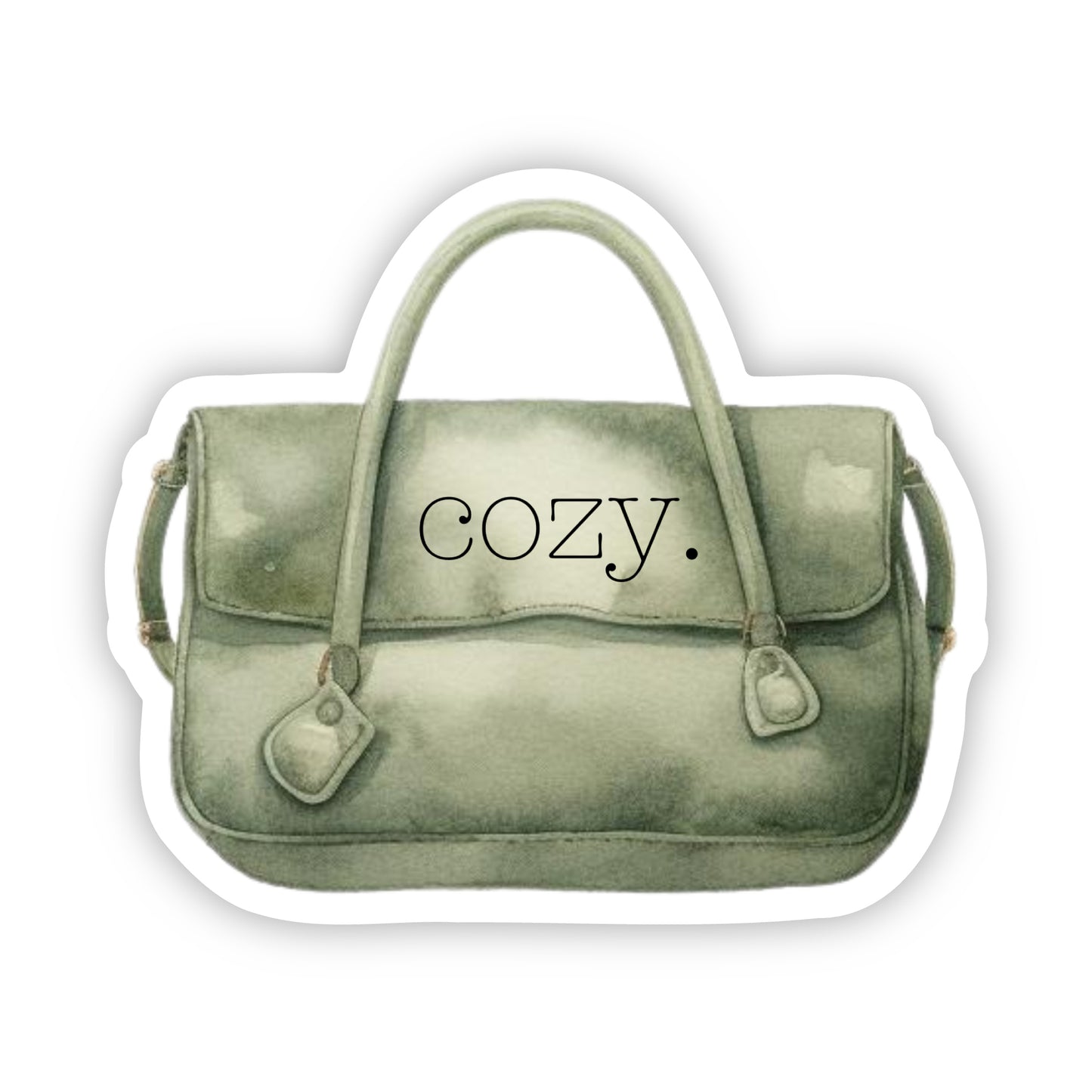 Cozy Messenger Bag Single Sticker