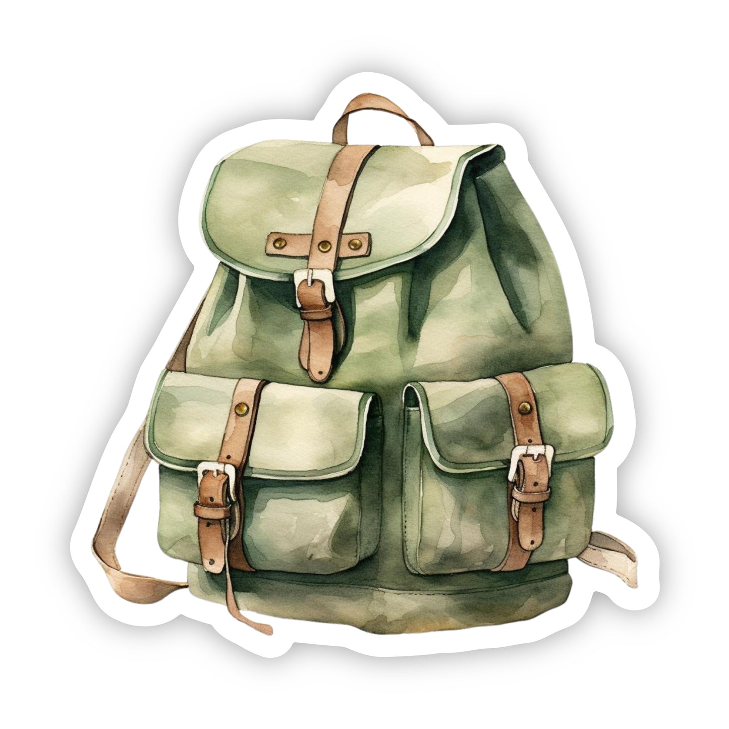 Cozy Book Bag Single Sticker