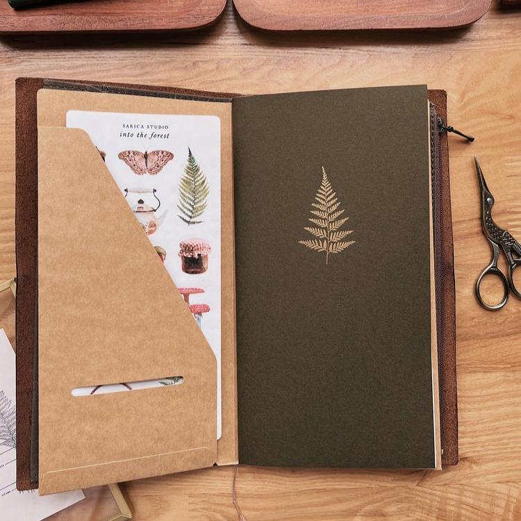 Fern Notebook (Standard TN Size) - Sarica Studio