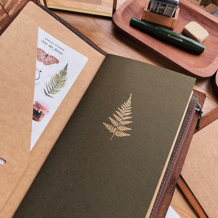 Fern Notebook (Standard TN Size) - Sarica Studio