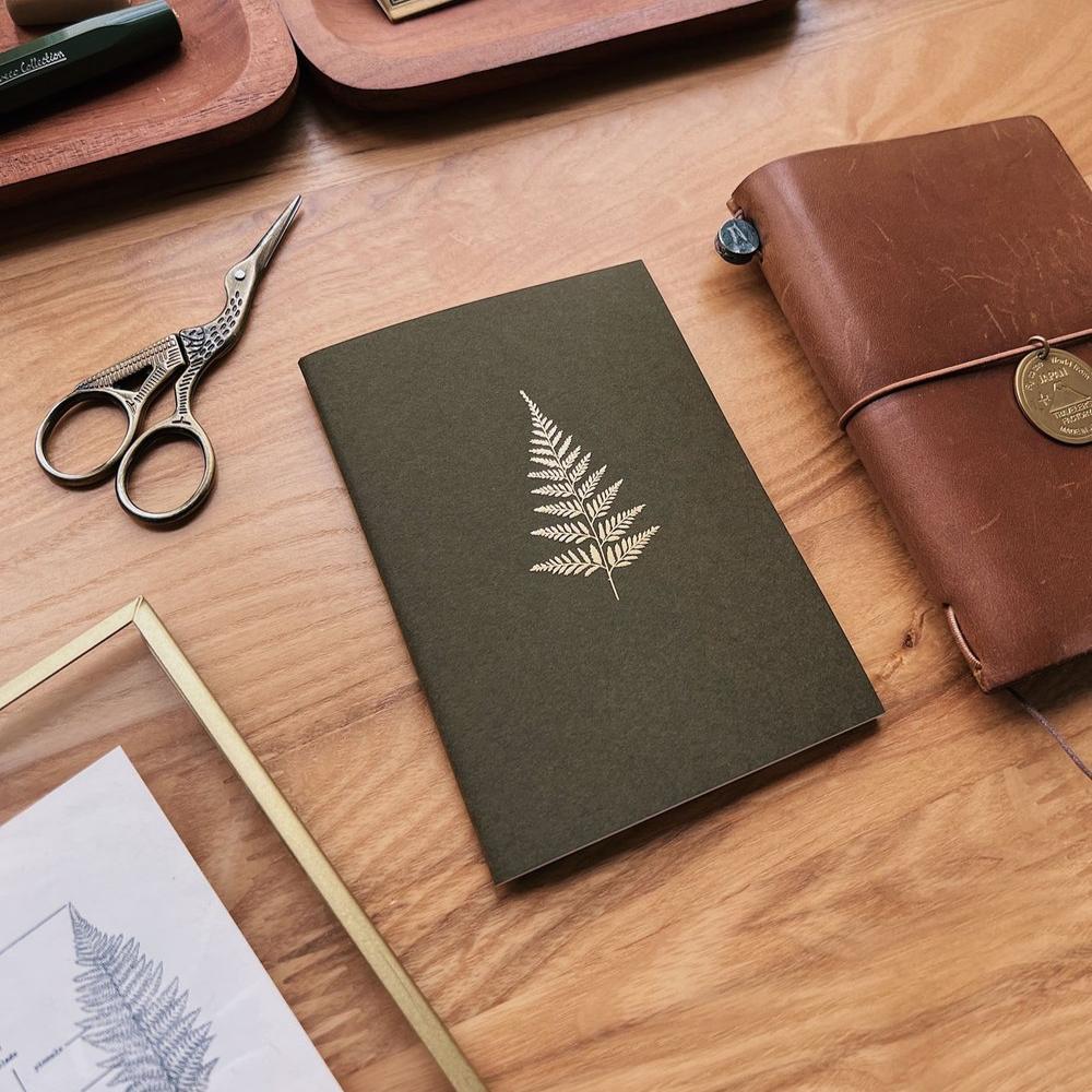 Fern Notebook (Passport TN Size) - Sarica Studio